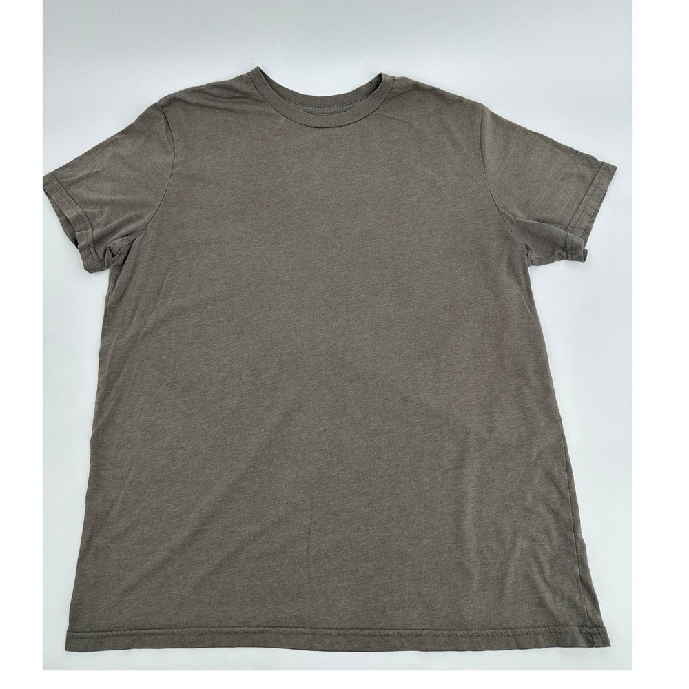 Mossimo Supply Co T Shirt Athletic Fit Y2K Mens Size Large Brown Tee Shirt